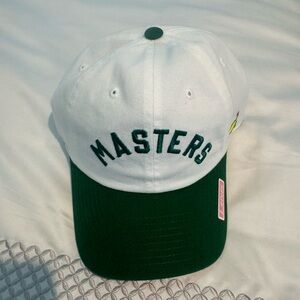 Masters Two-Tone Baseball Cap - White & Dark Green
